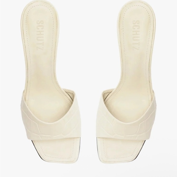 Schutz Posseni Leather Sandal - Picture 1 of 2